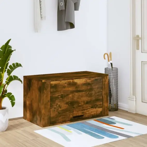 Ścienna szafka na buty, przydymiony dąb, 70x35x38 cm Lumarko! - Hurtownia wielobranżowa Lumarko Ograniczona ilość